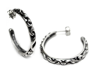 ���̓I�ȓ����������͗l�̃C�u�V�V���o�[�s�A�X