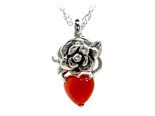 �^�g�̃n�[�g���������uRose Flame�v�V���o�[�l�b�N���X