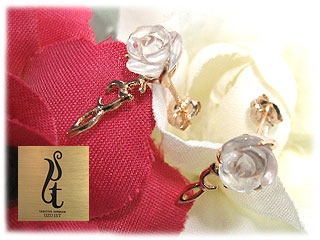 �wMist rose�x �o���^�z���C�g�N�H�[�c�̃s���N�S�[���h�s�A�X