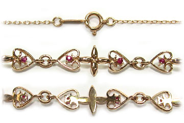 �N���X�̃T�C�Y�F��8�~8mm�A�n�[�g�̃T�C�Y�F��6�~6mm