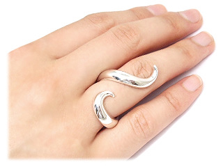 UZUIST ウズイスト デザイン リング ビジュー 925 大ぶり UZUIST ウズイスト デザイン リング ビジュー 925 大ぶり