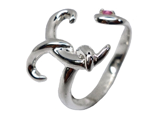 �s���N�g���}���������߂��A���t�@�x�b�g�u�x�v�f�U�C���̃V���o�[�t���[�����O