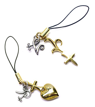 �X�g���b�v�`���[���ɕt�����u�m�v�A�u�q�v�̗�