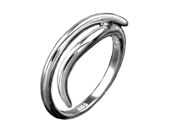 ���炩�ȋȐ��f�U�C���̃V���v���ȃV���o�[�����O